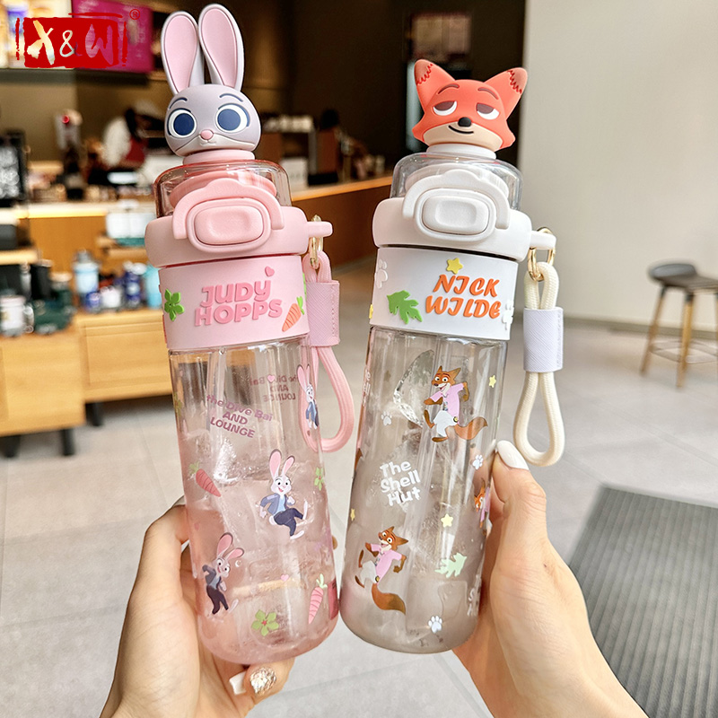 Xin Sports Equipment - X&W Zootopia 어린이 물병 550ML 만화