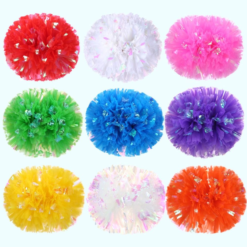 Cheerleading Pom Pom - 고품질 25cm 게임용 폼폼 9가지 색상