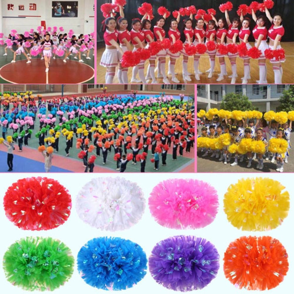 Cheerleading Pom Pom - 치어리더 응원 댄스 스포츠 응원에 적용,