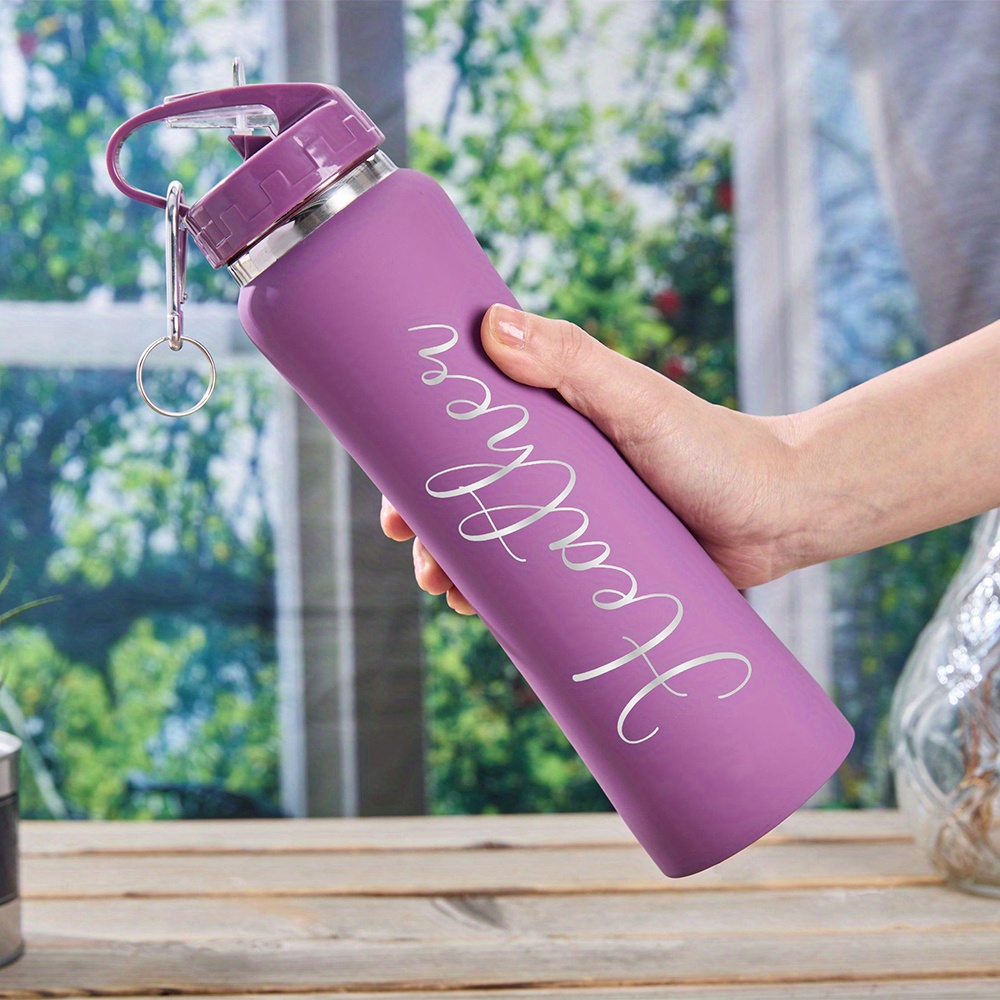 맞춤형 이름: 스테인리스 스틸 물병, 휴대용 스포츠 물 - Sports Water Bottle Insulated 리뷰 및 가격