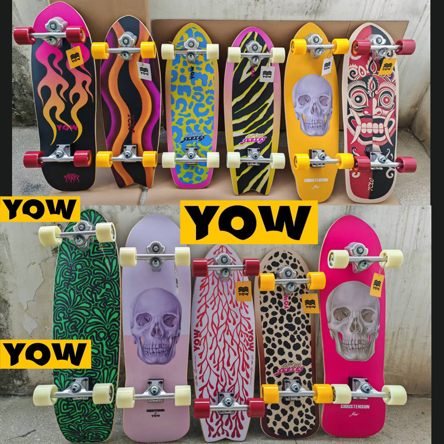 YOW 랜드 서프 스케이트보드 롱보드 전체 키트 좋은  - Skateboard Complete Deck 리뷰 및 가격