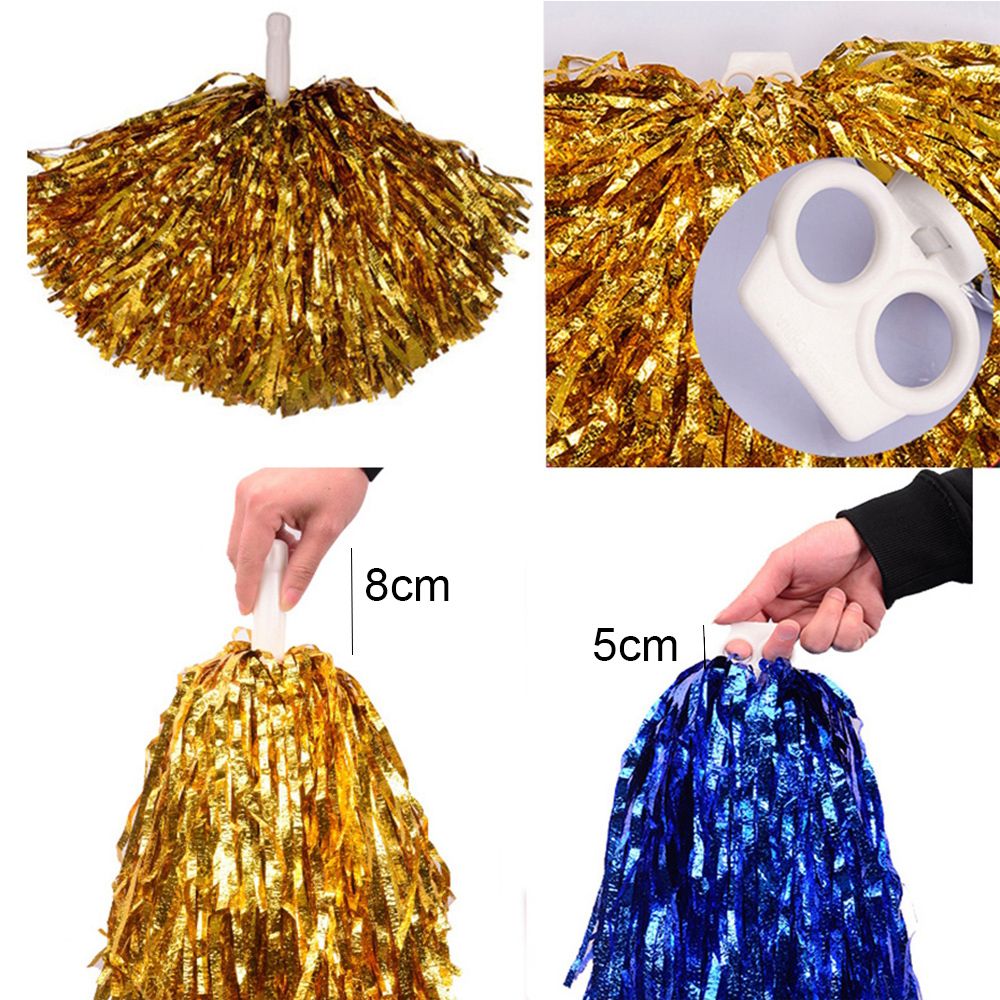의상 더블 홀 핸들 치어 리더 응원 공 클럽 스포츠 용 - Cheerleading Pom Pom 리뷰 및 가격