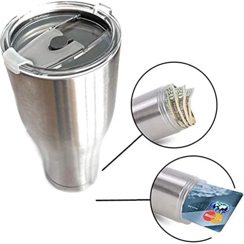 숨겨진 금고 이중층 스테인레스 스틸 커피 컵 보관 숨겨 - Sports Water Bottle Insulated 리뷰 및 가격