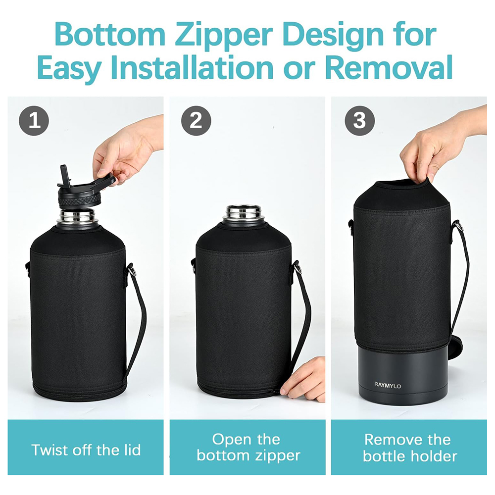 64oz 128oz 스포츠 물병 홀더 가방 어깨 스트랩 - Sports Water Bottle Insulated 리뷰 및 가격