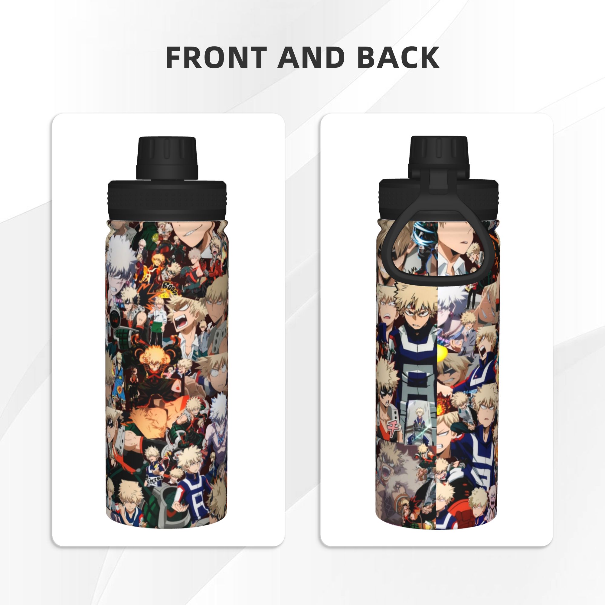 바쿠고 카츠키 나의 히어로 아카데미아 애니메이션 18온 - Sports Water Bottle Insulated 리뷰 및 가격