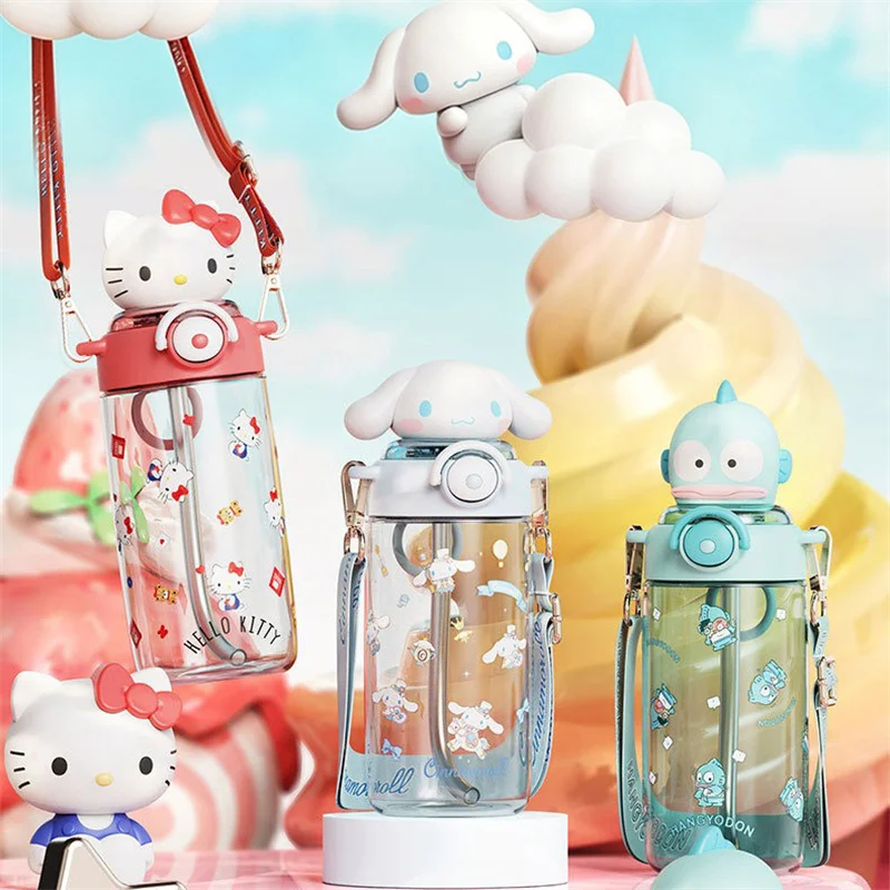 X&W 카와이 산리오 인형 빨대컵 650ml 만화 헬로 - Xin Sports Equipment 리뷰 및 가격