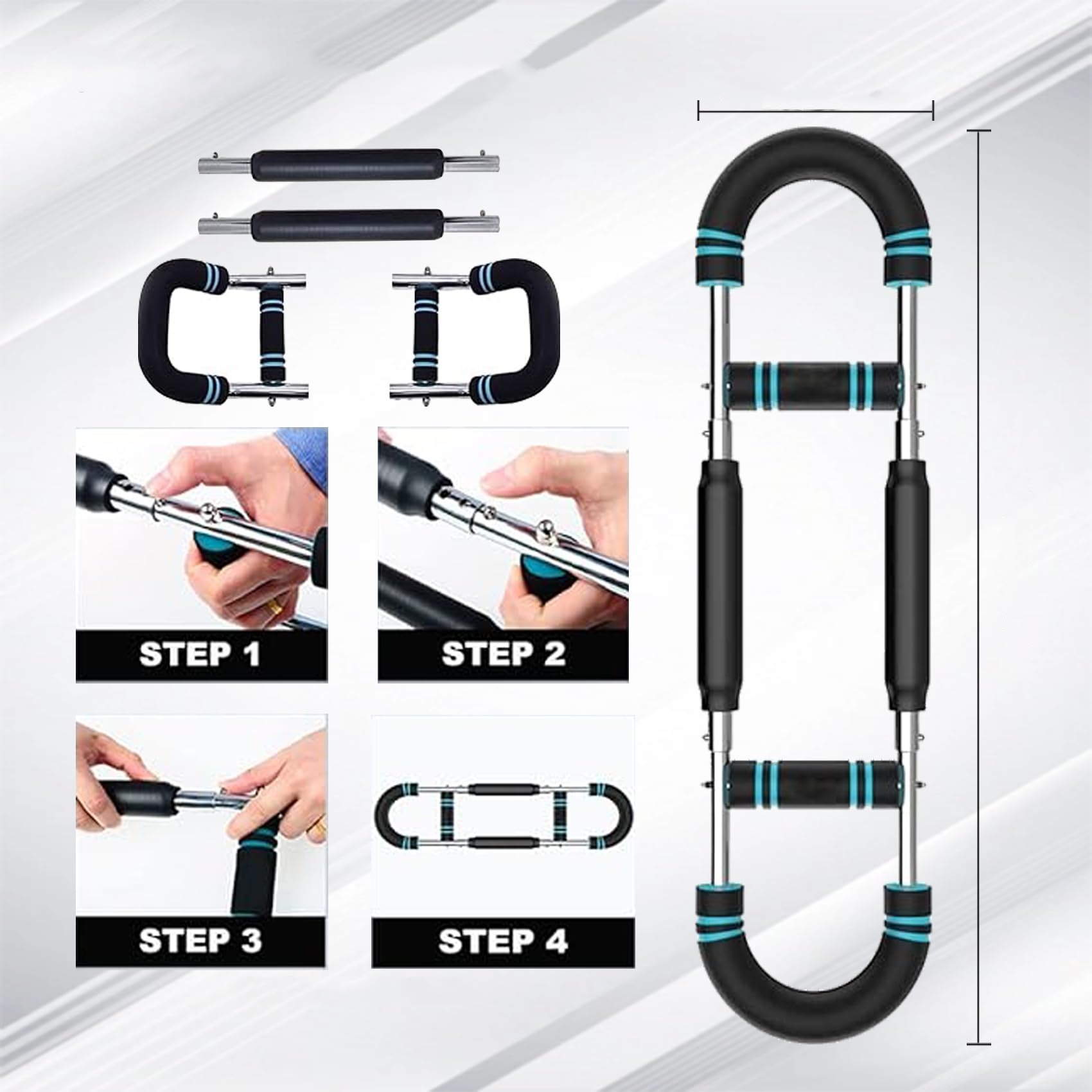 조절 가능 탈부착형 팔 트레이너, 저항 밴드가 있는 가 - Sports Equipment Near Me 리뷰 및 가격