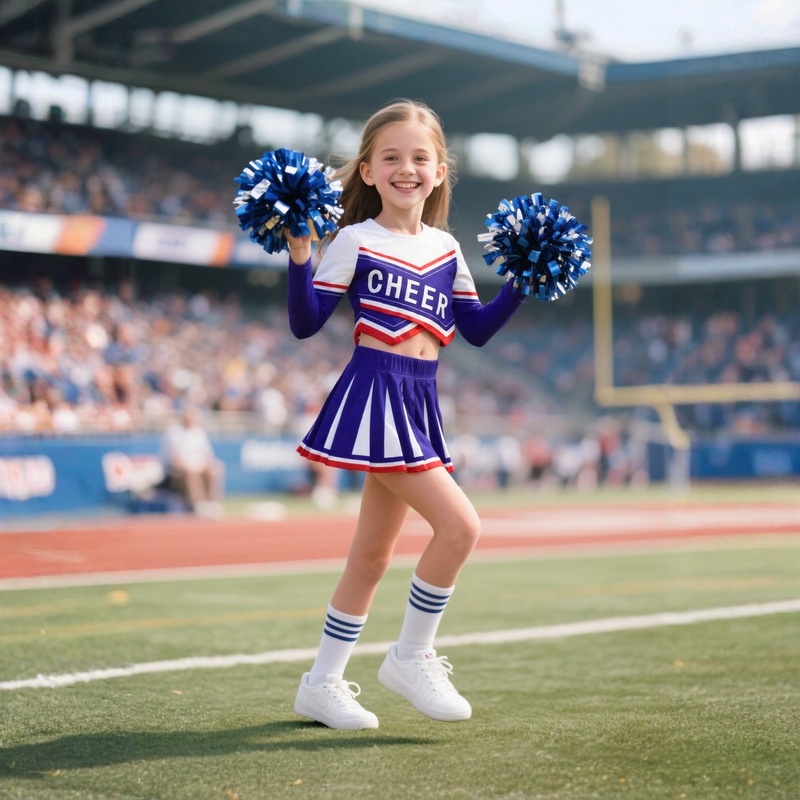 여자 치어리더 의상 농구 게임 스포츠 이벤트 레터 드레 - Cheerleading Pom Pom 리뷰 및 가격