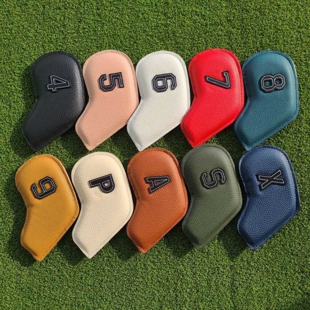 10pcs 골프 아이언 헤드커버 4-9,P,A,S,X, - Xin Sports Equipment 리뷰 및 가격