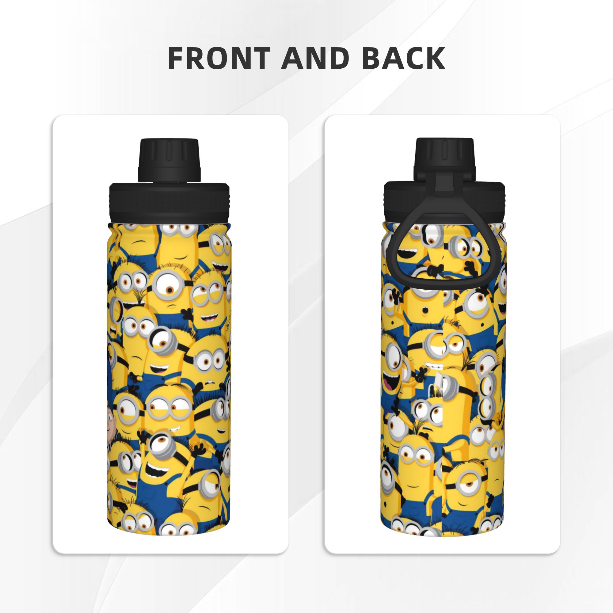 만화 미니언즈 18온스 스포츠 보온병 바나나 커피컵 진 - Sports Water Bottle Insulated 리뷰 및 가격