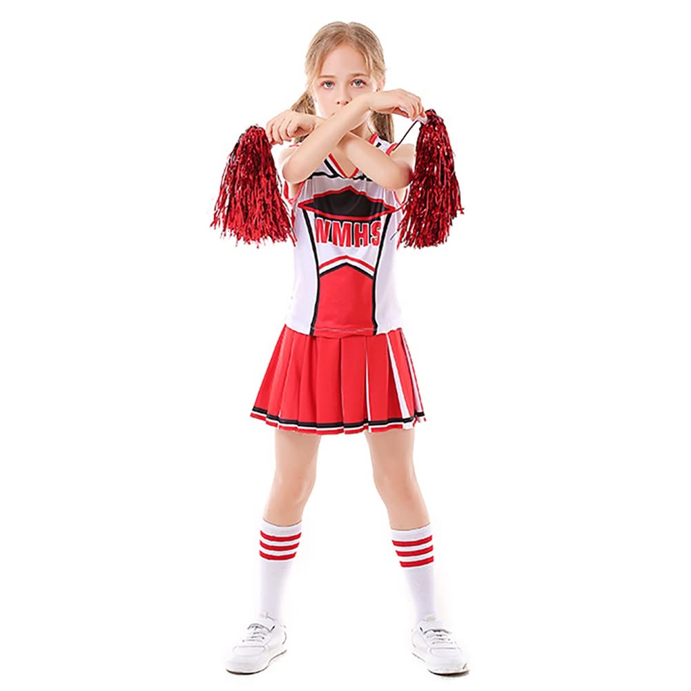 소녀를위한 치어 리더 의상 Poms Poms와 치어 리 - Cheerleading Pom Pom 리뷰 및 가격